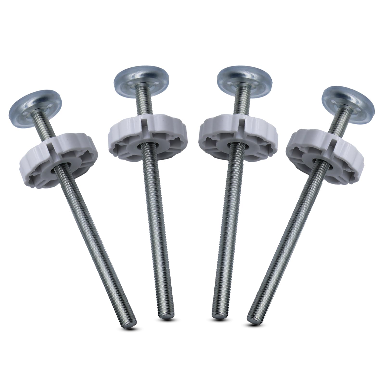 Universal Baby Gate Threaded Spindle Rod, Baby Gate Wall Protector, M8 (8mm) Replacement Bolt Part for Baby & Pet Safety